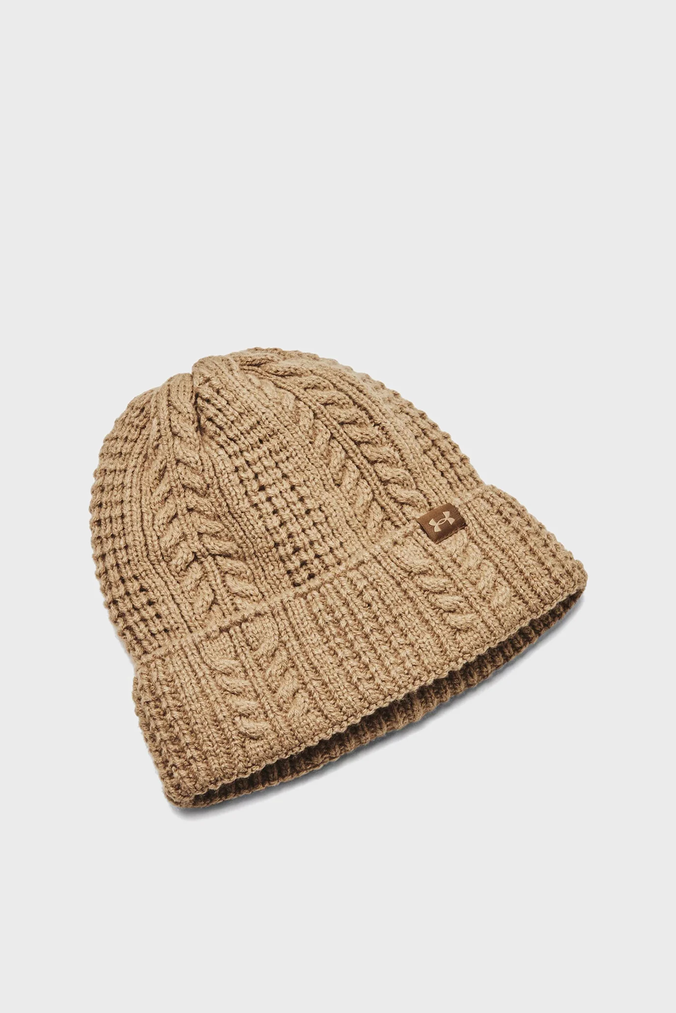 Under Armour თბილი ქუდი W Halftime Cable Knit Beanie