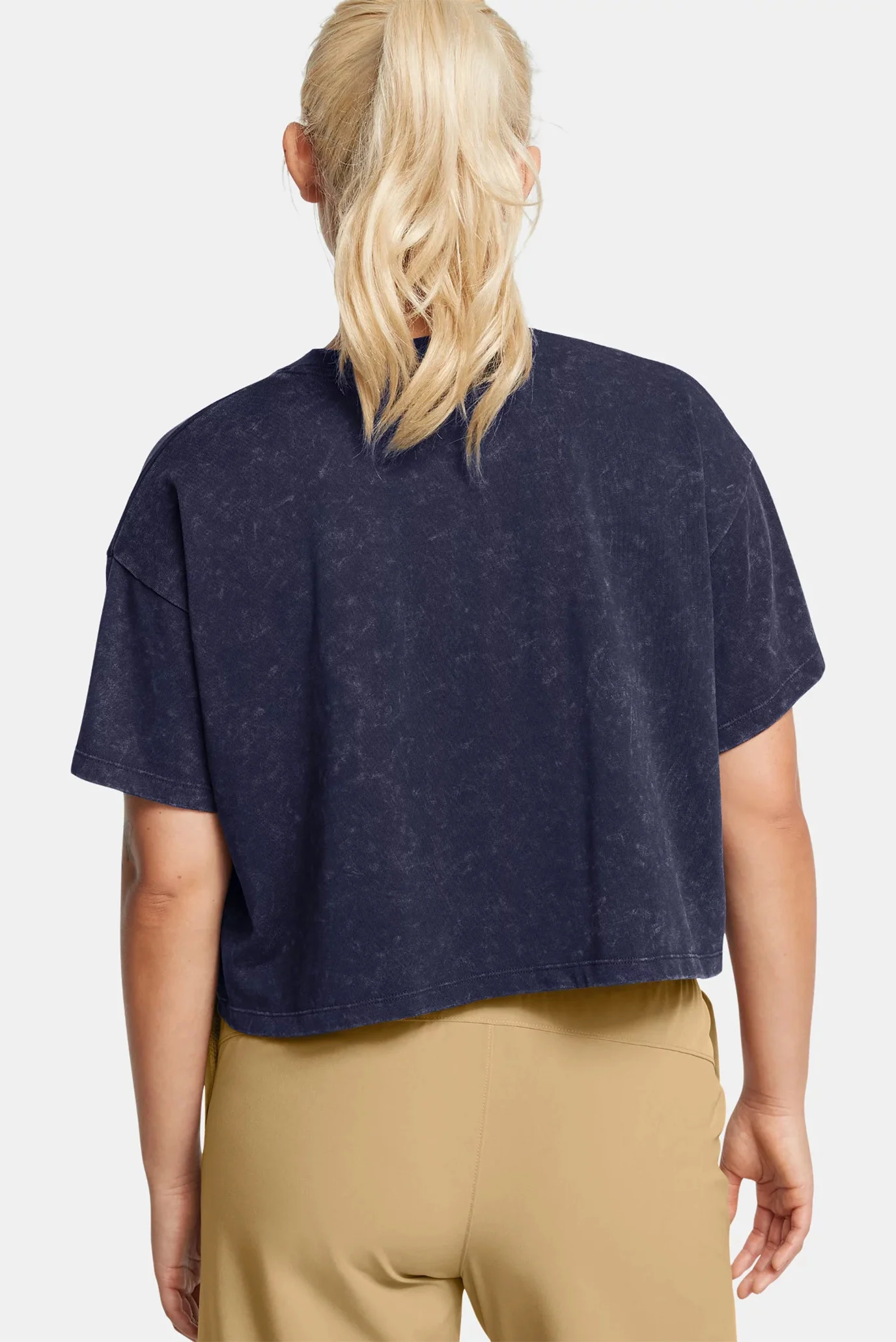 Under Armour ქალის მაისური UA W VARSITY CROP HW SS