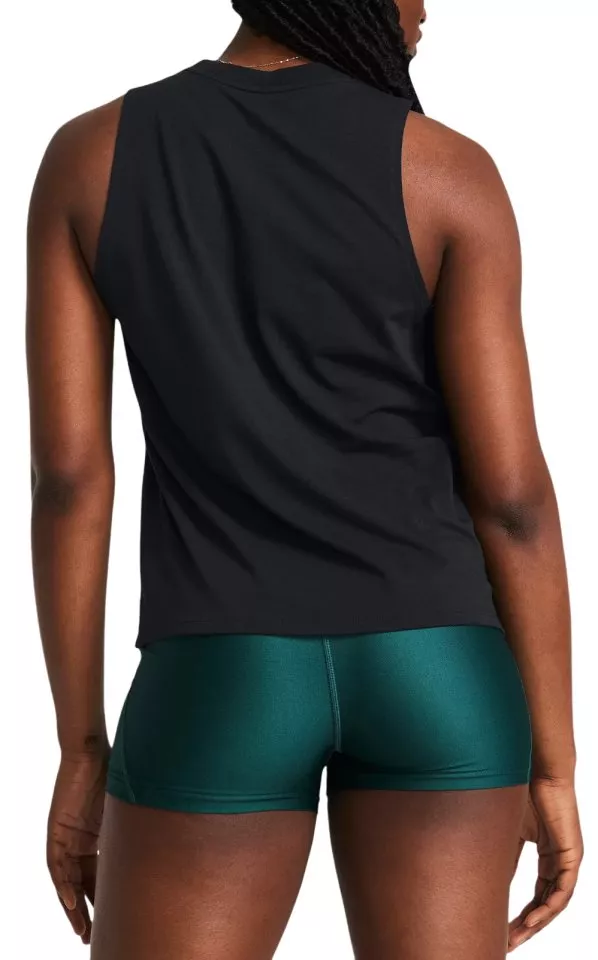 Under Armour ქალის უმკლავო მაისური UA Rival Muscle Tank-BLK