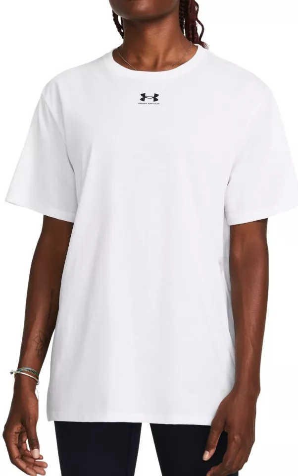 Under Armour ქალის მაისური Campus Oversize SS-WHT