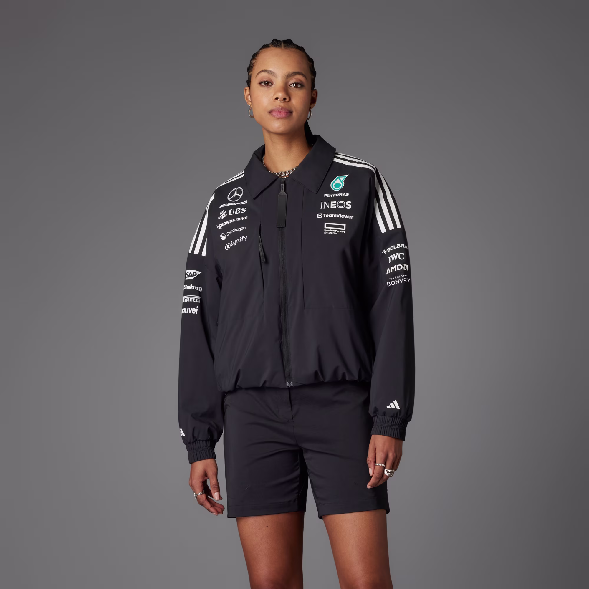 Adidas ქალის  ქურთუკი MER TM JKT W