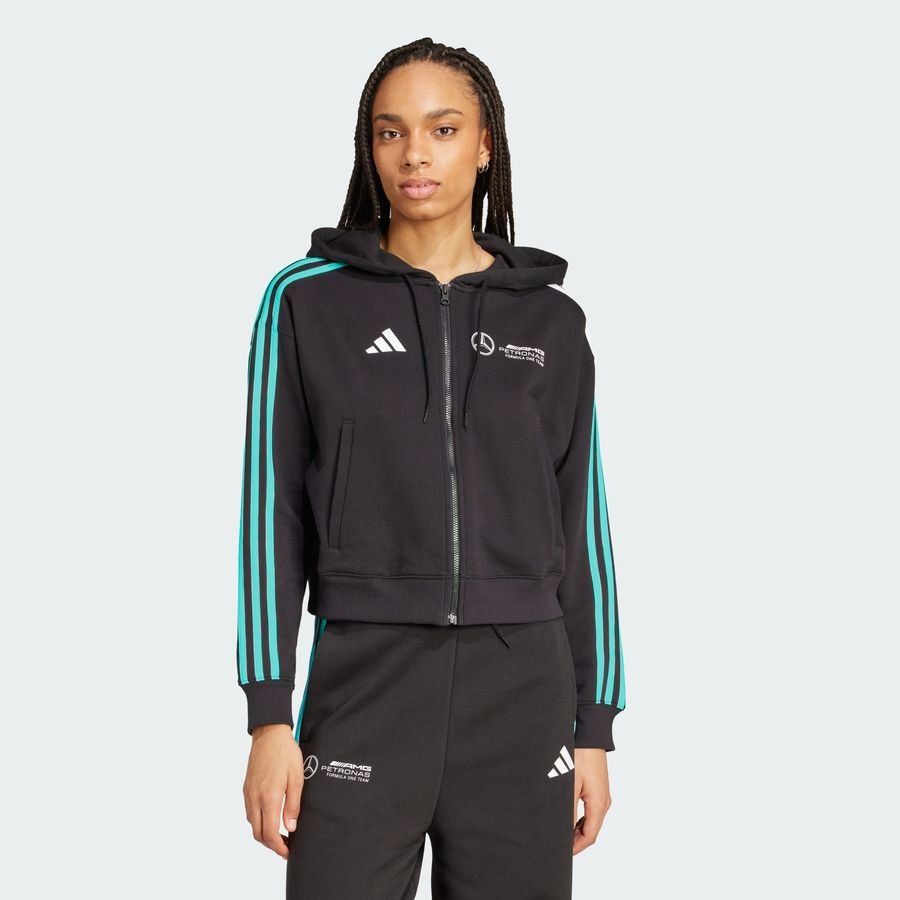 Adidas ქალის ჯემპრი MER DNA FZ HD W