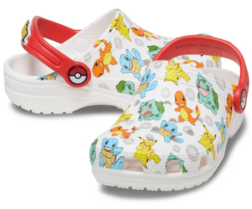 Crocs Classic Pokemon Clog K Whi/Mlti
