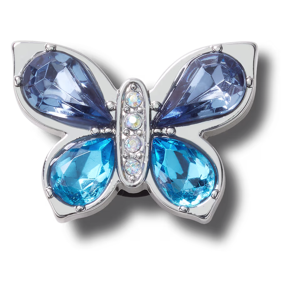 Crocs Blue Gem Butterfly