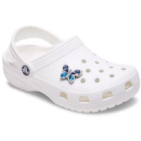 Crocs Blue Gem Butterfly