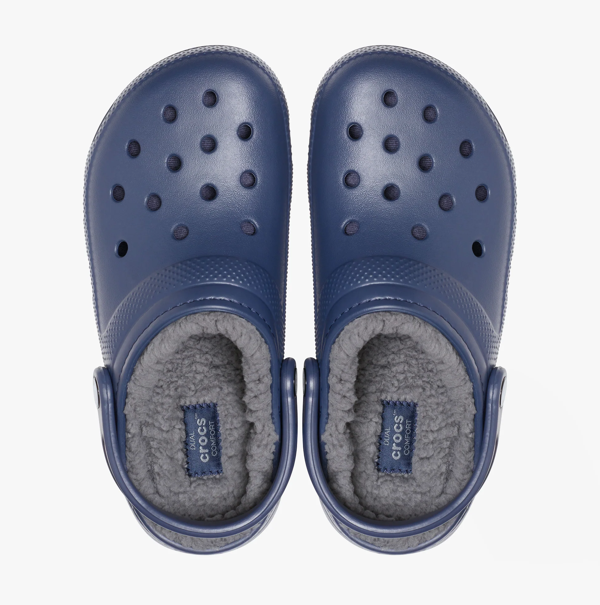 Crocs Classic Lined Clog Navy/Char