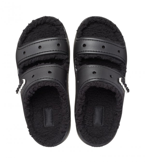 Crocs Classic Cozzzy Sandal Blk/Blk