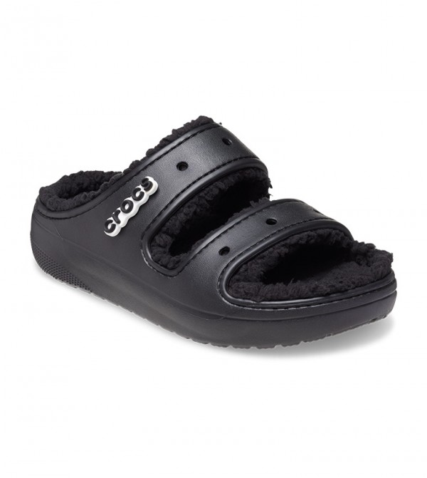Crocs Classic Cozzzy Sandal Blk/Blk