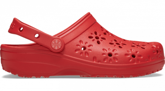 Crocs Classic Floral Cut Out Clog
