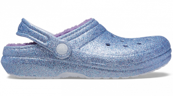 Crocs Classic Lined Glitter Clog