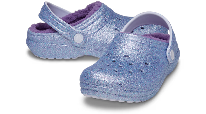 Crocs Classic Lined Glitter Clog